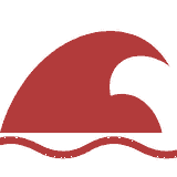 Symbol Sturmflut
